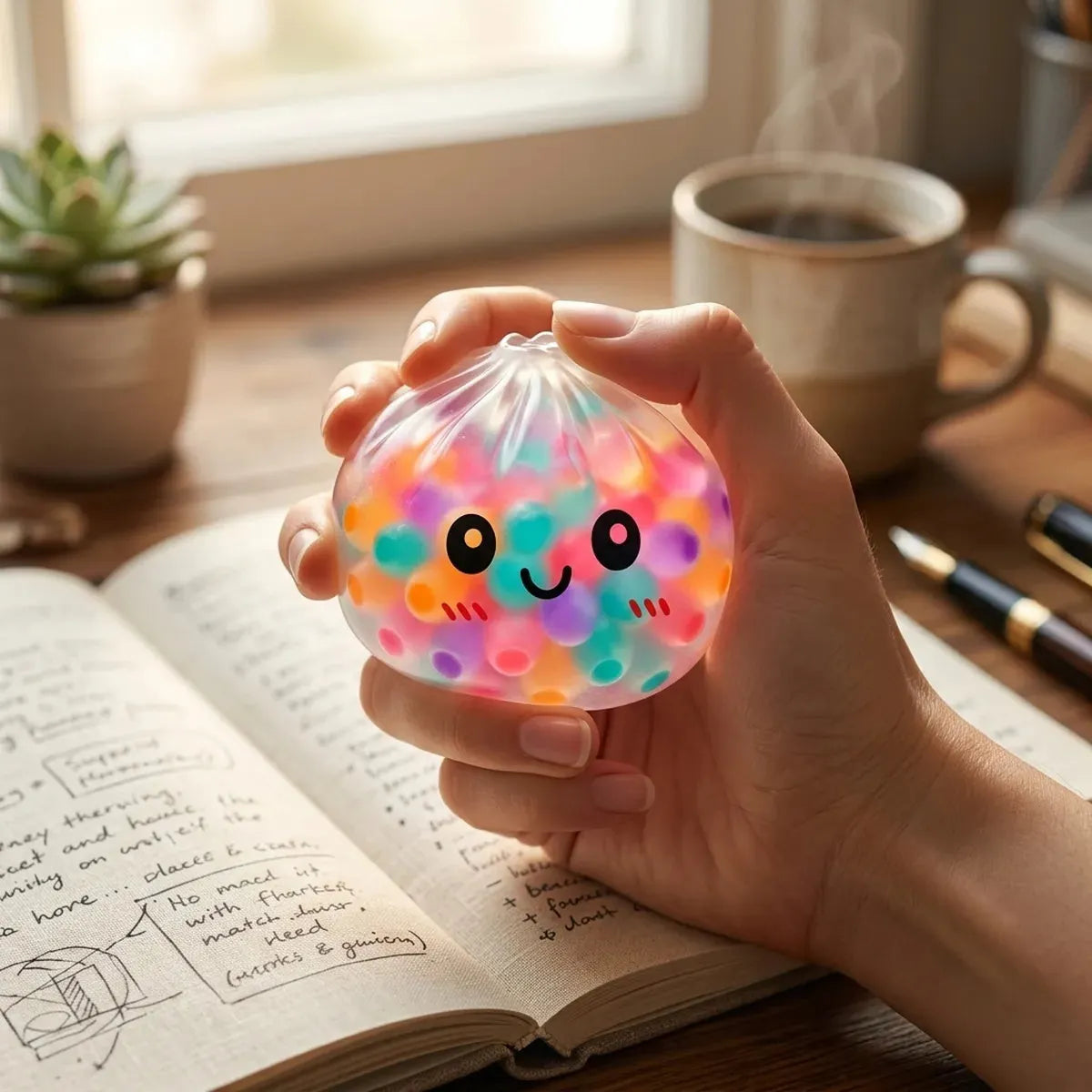 Soft Squishy Dumpling Colors Bubbles
