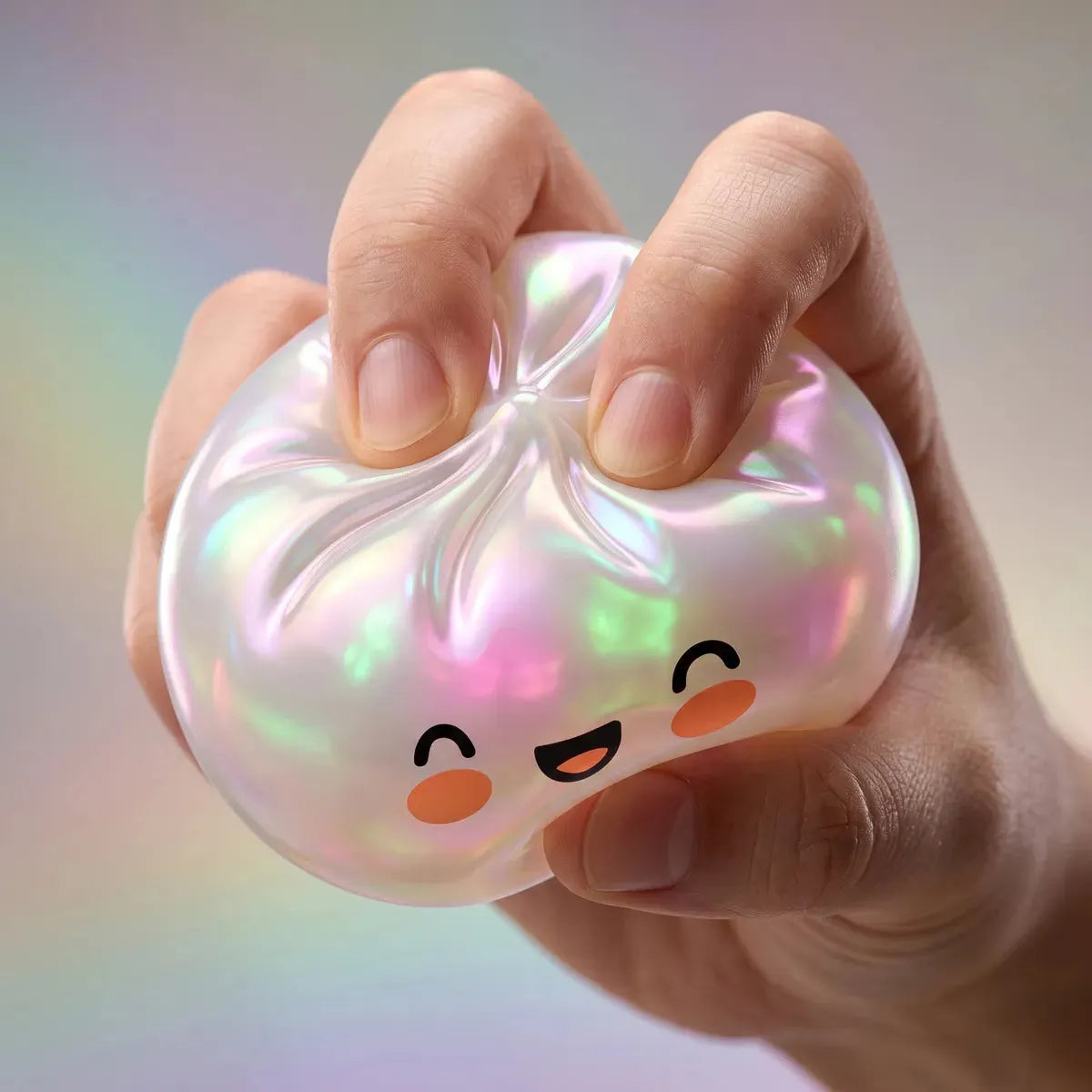 Cloud White Unique Dumpling Squishy