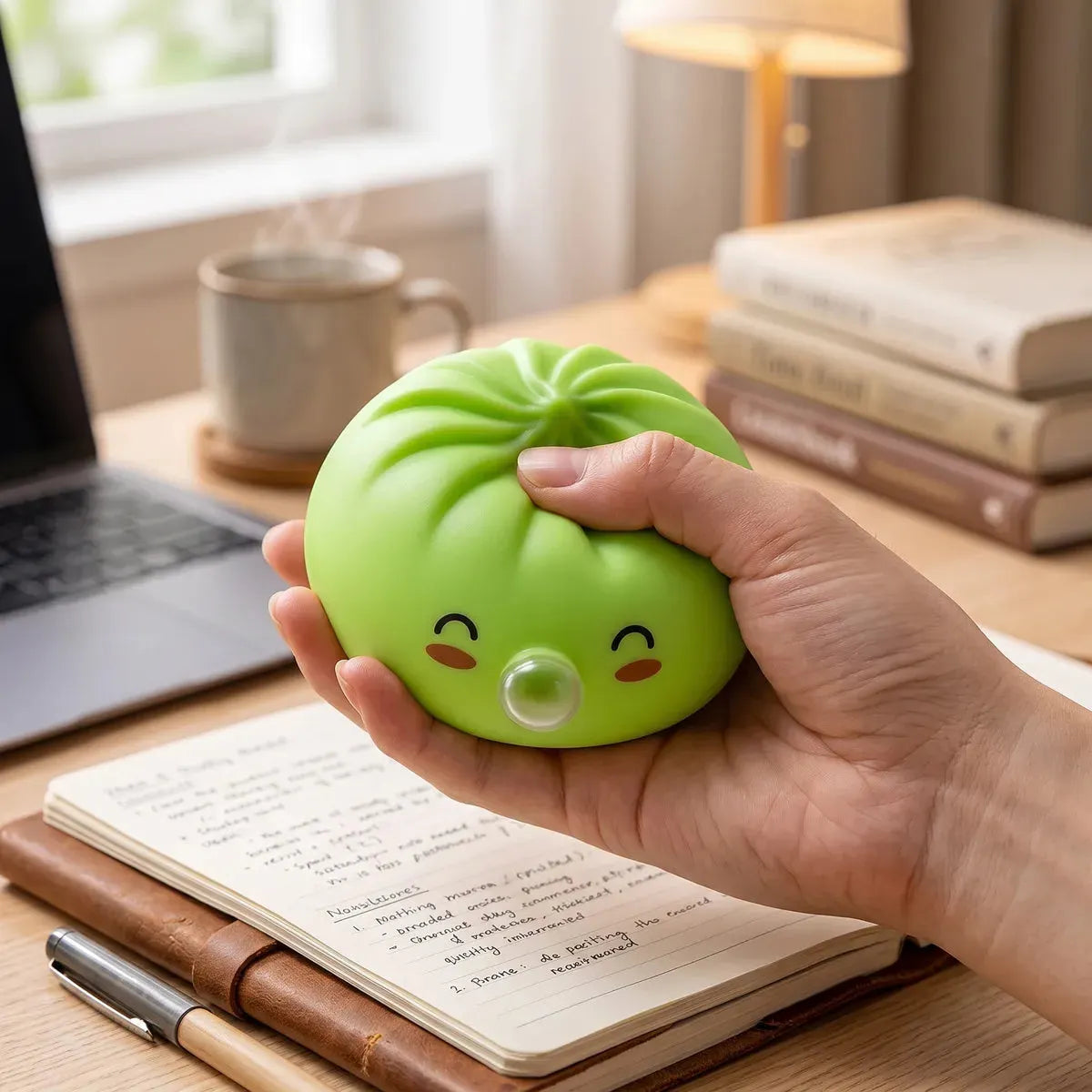 Matcha Green Rare Blow Dumpling Squishy