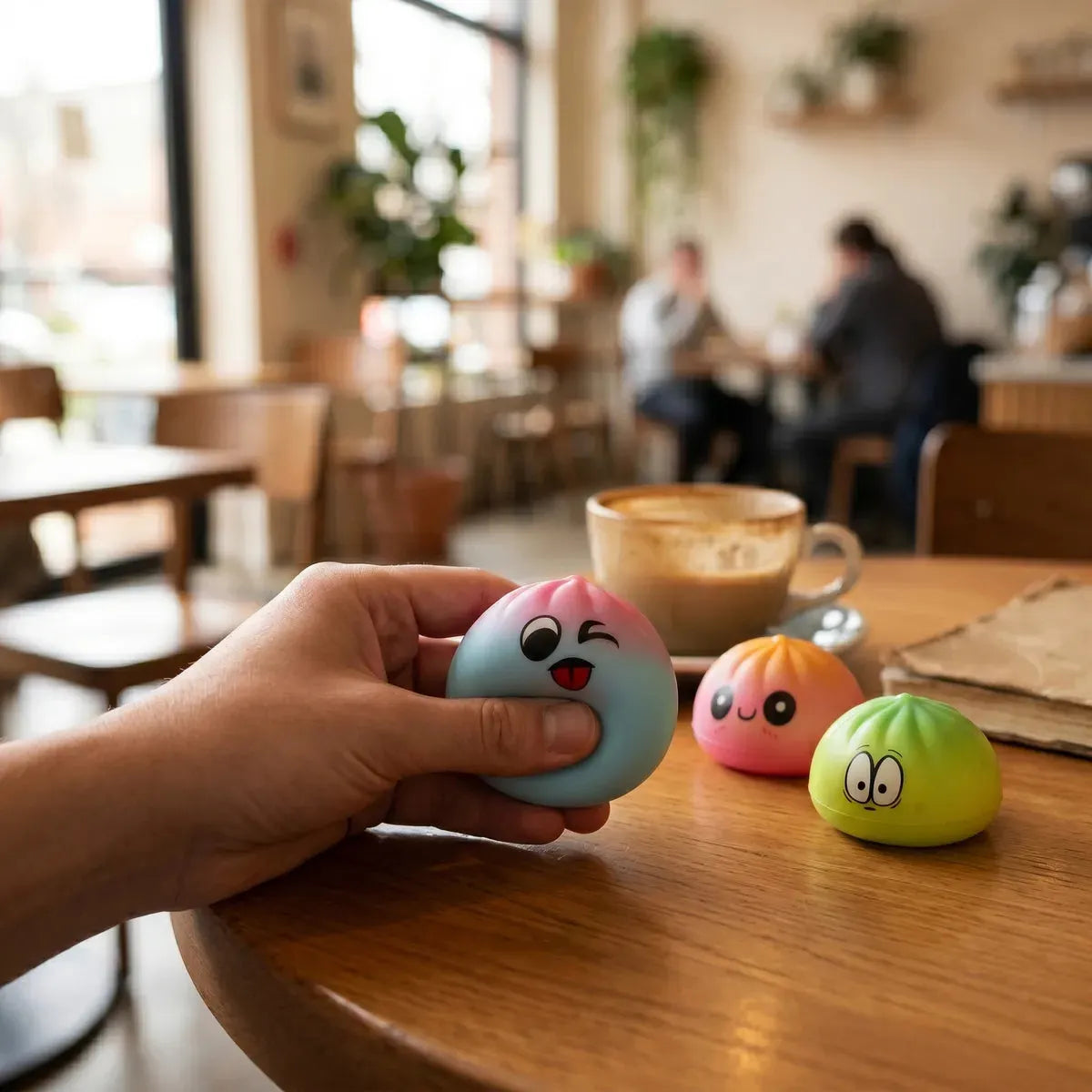 Kawaii Mini Dumpling Squishy Toy