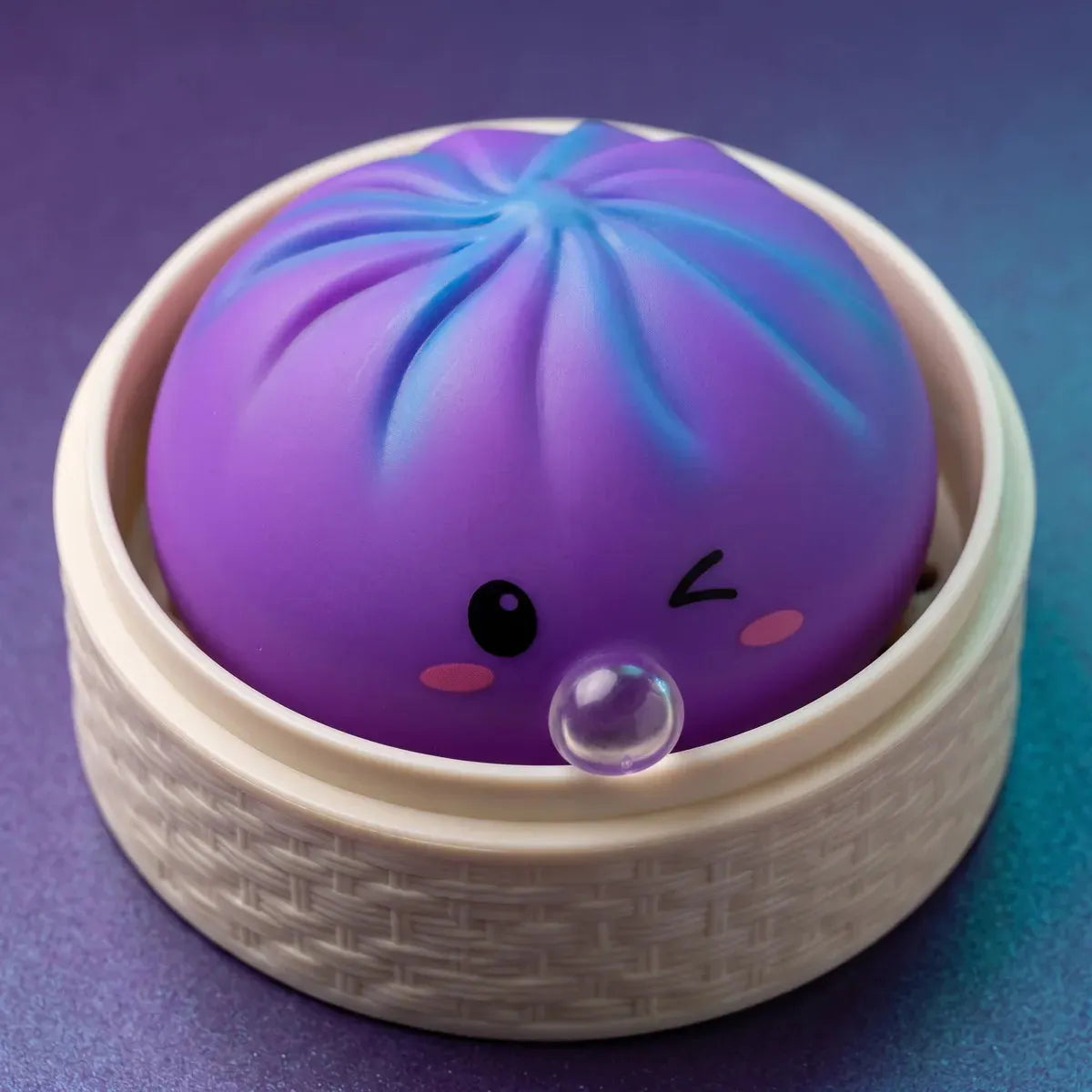Cosmic Purple Rare Blow Dumpling Squishy