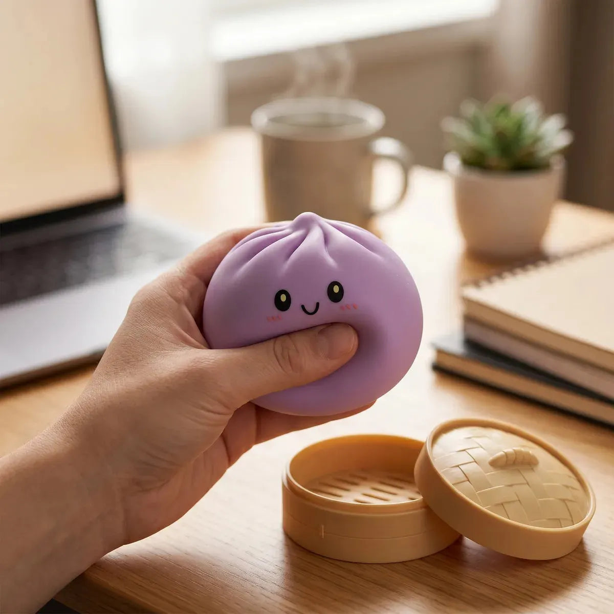 Berry Magenta Dumpling Squishy