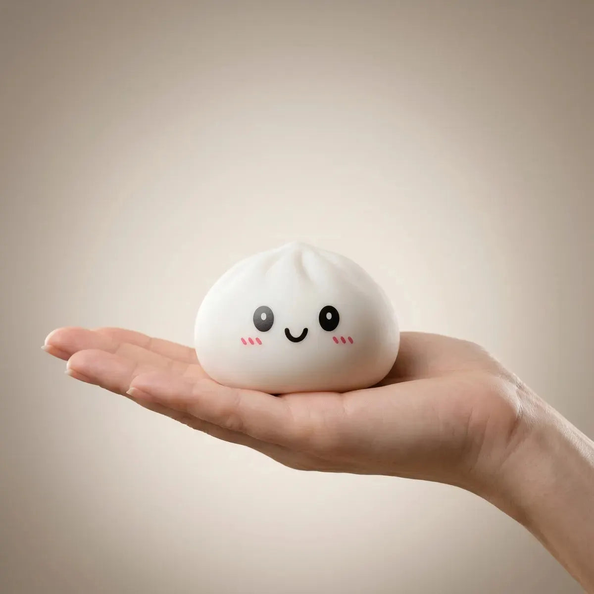 Plain Dumpling Squishy Set 6 Pieces
