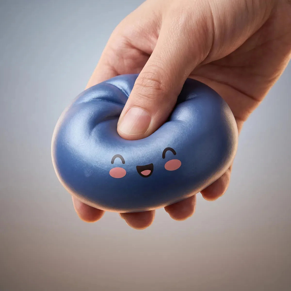Midnight Navy Blue Dumpling Squishy