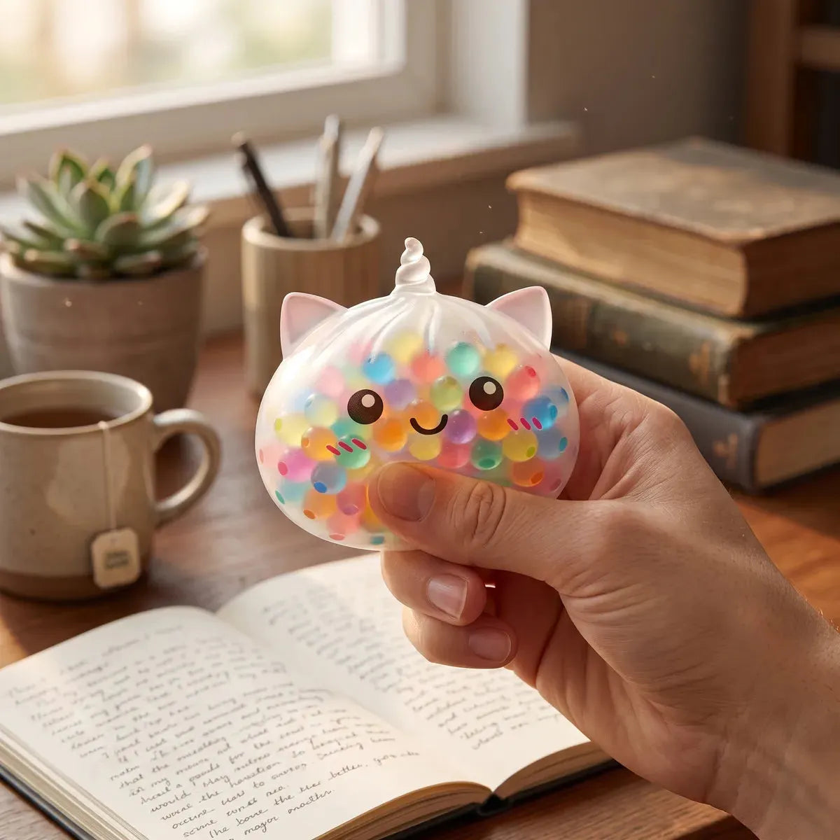 Pastel Multicolor Unicorn Bubble Dumpling Squishy