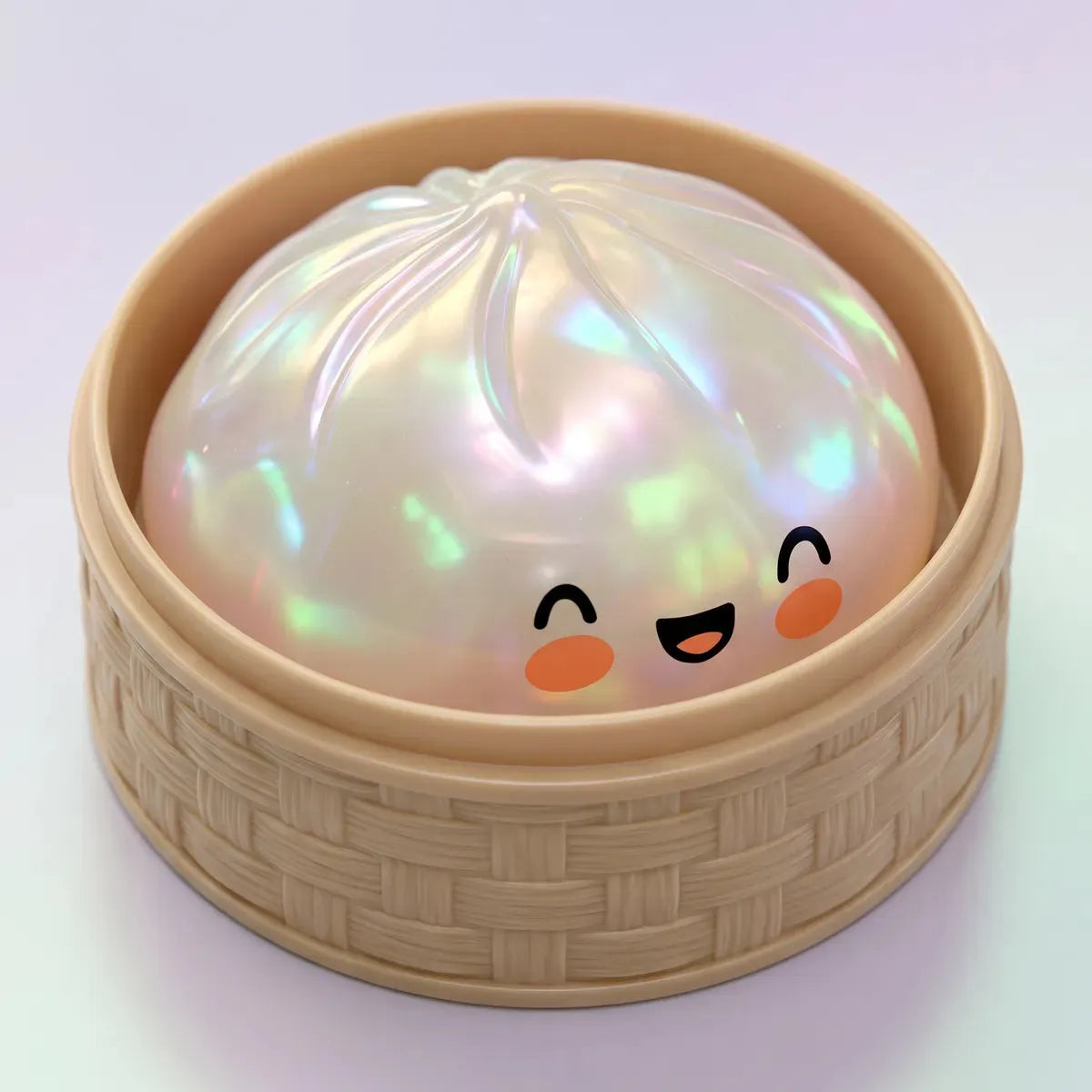 Cloud White Unique Dumpling Squishy
