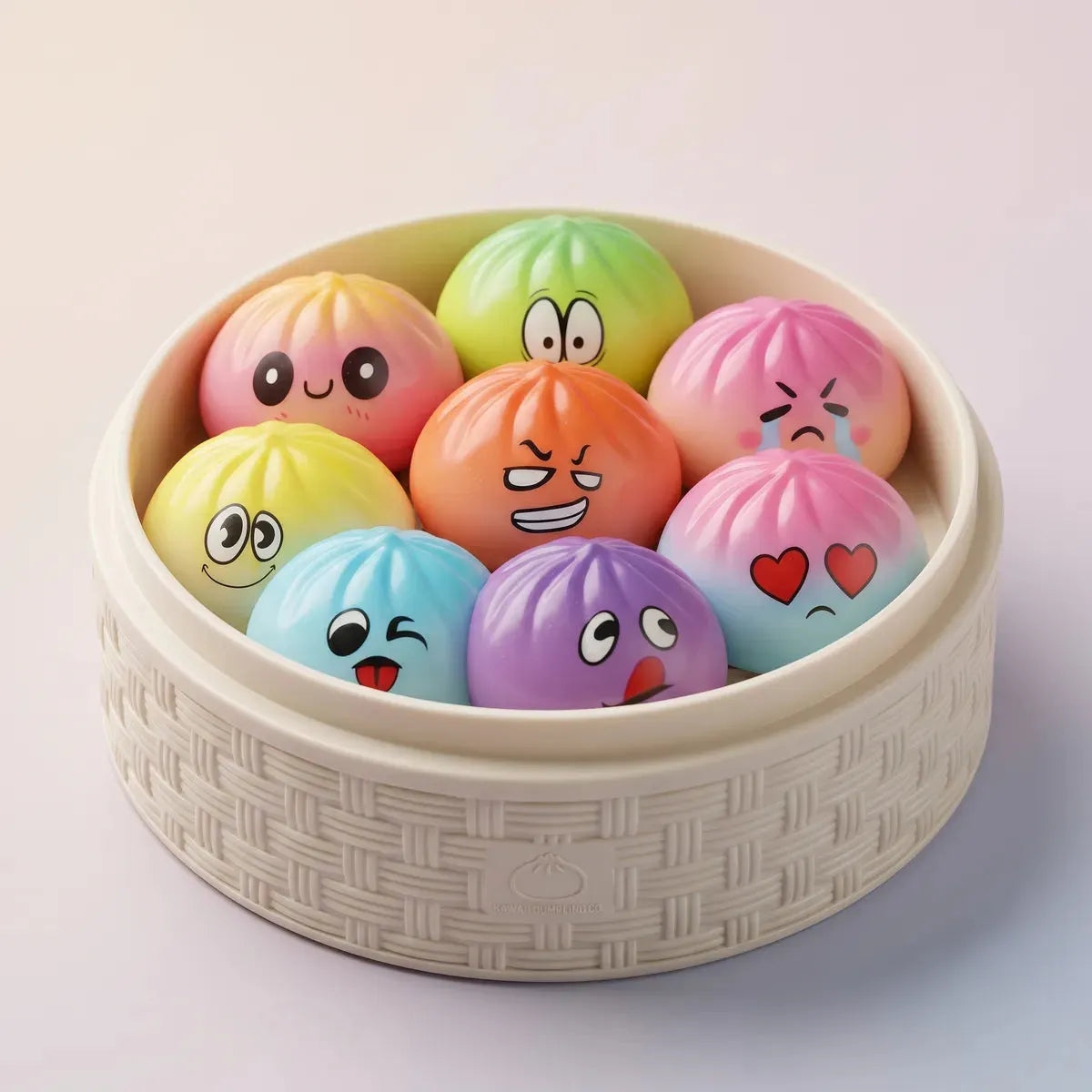 Kawaii Mini Dumpling Squishy Toy