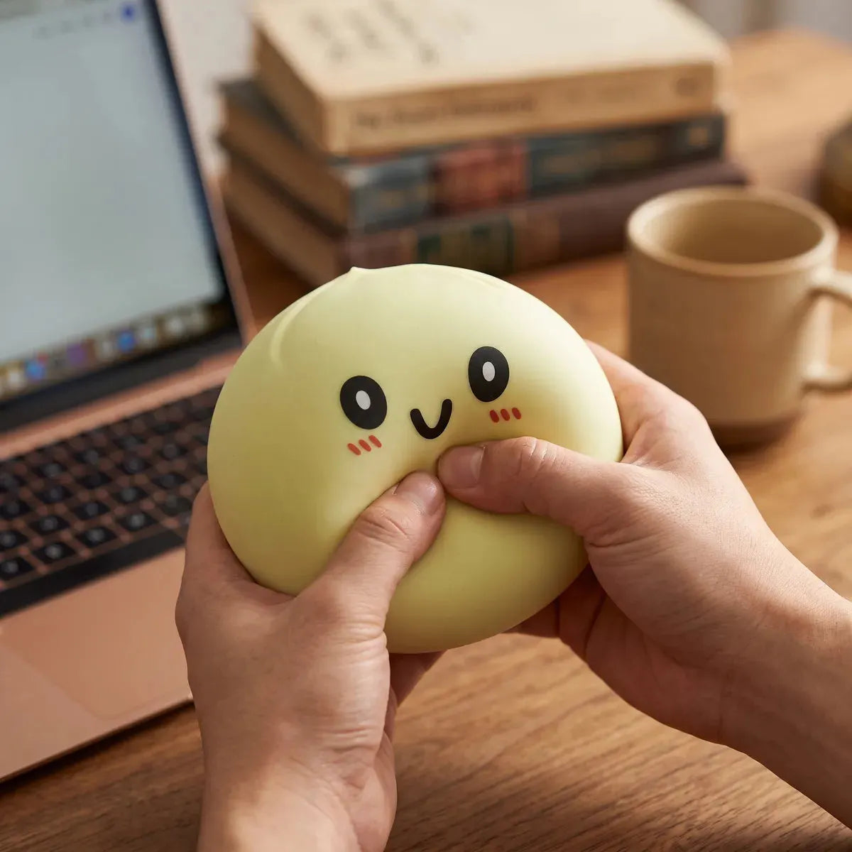 Jumbo Large Yellow Dumpling Squishy