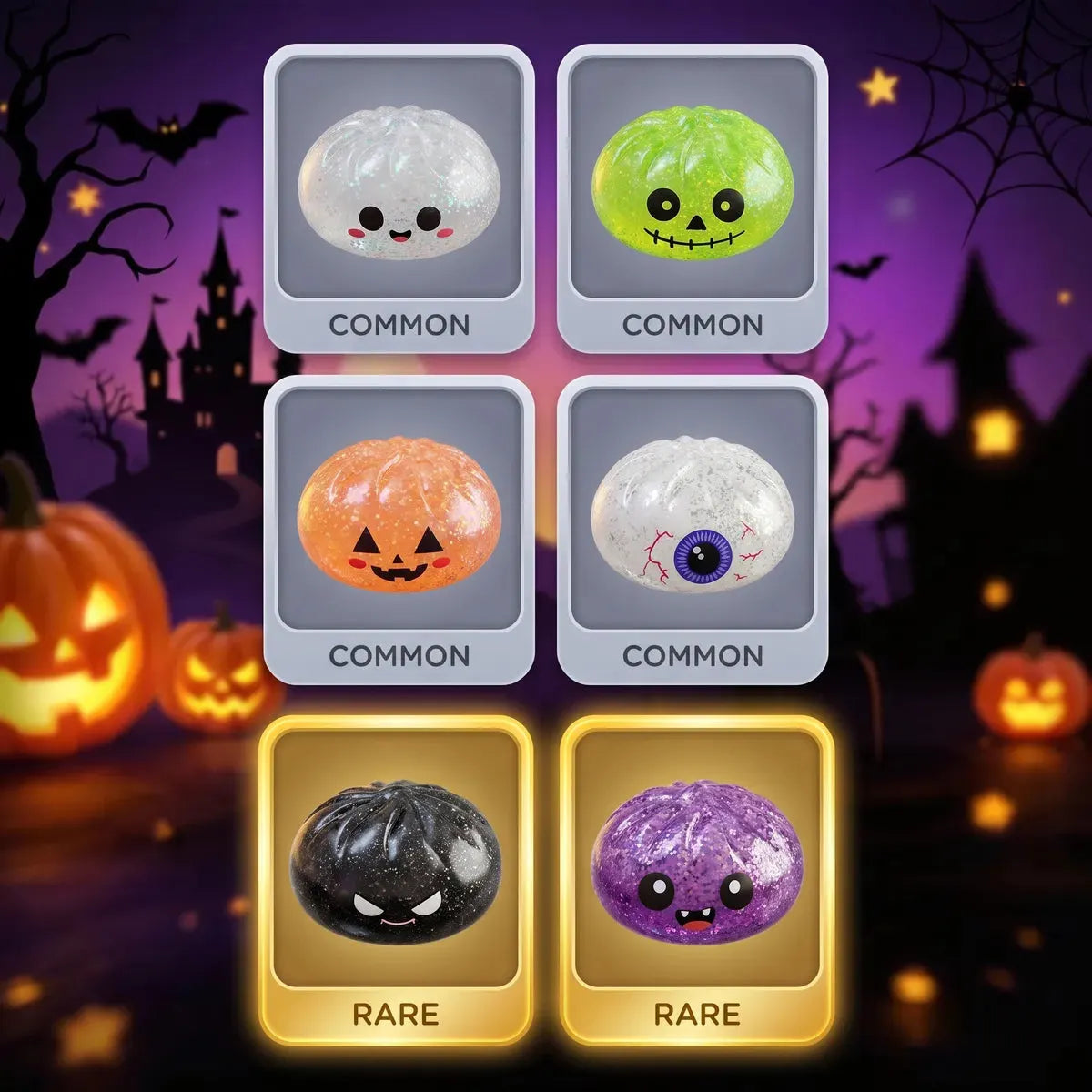 Surprise Mystery Halloween Dumpling Squishy