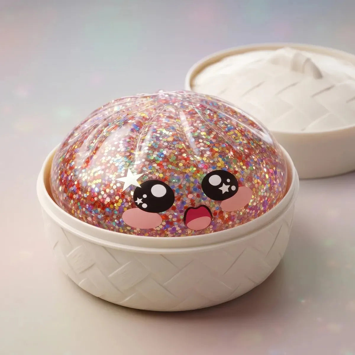 Kawaii Pink Galaxy Dumpling Squishy