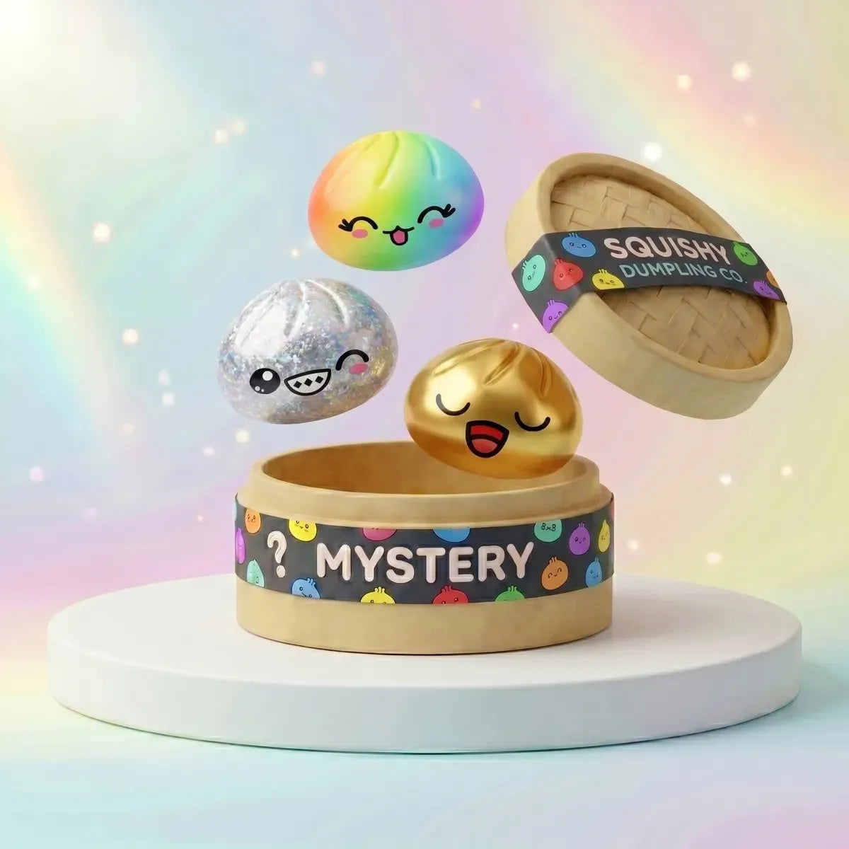 Collectible Mystery Dumpling Squishy Rare