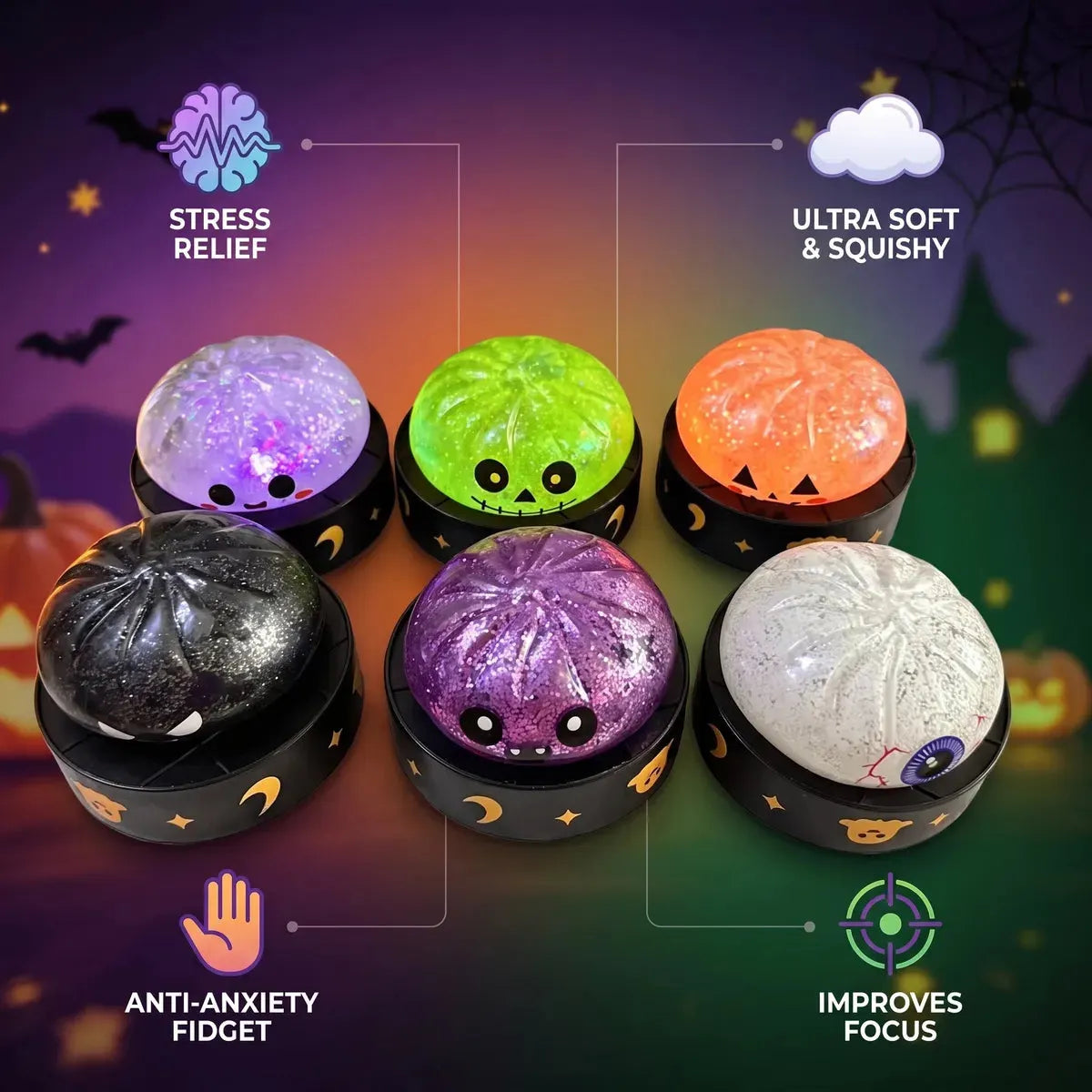 Surprise Mystery Halloween Dumpling Squishy