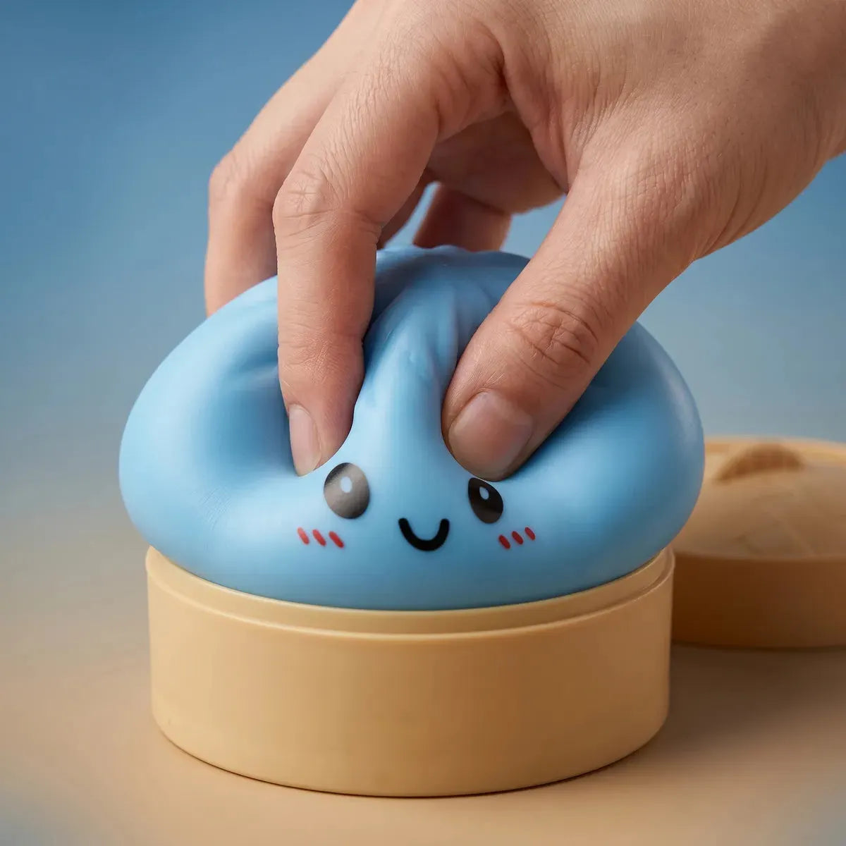 Ocean Blue Dumpling Squishy