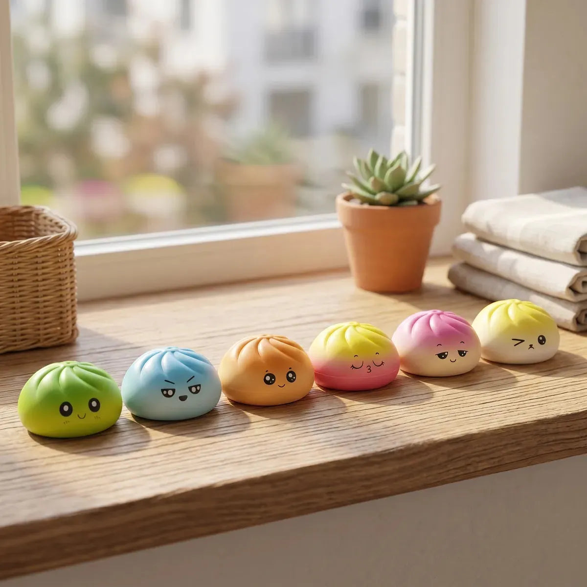 Trending Viral Mystery Dumpling Squishy