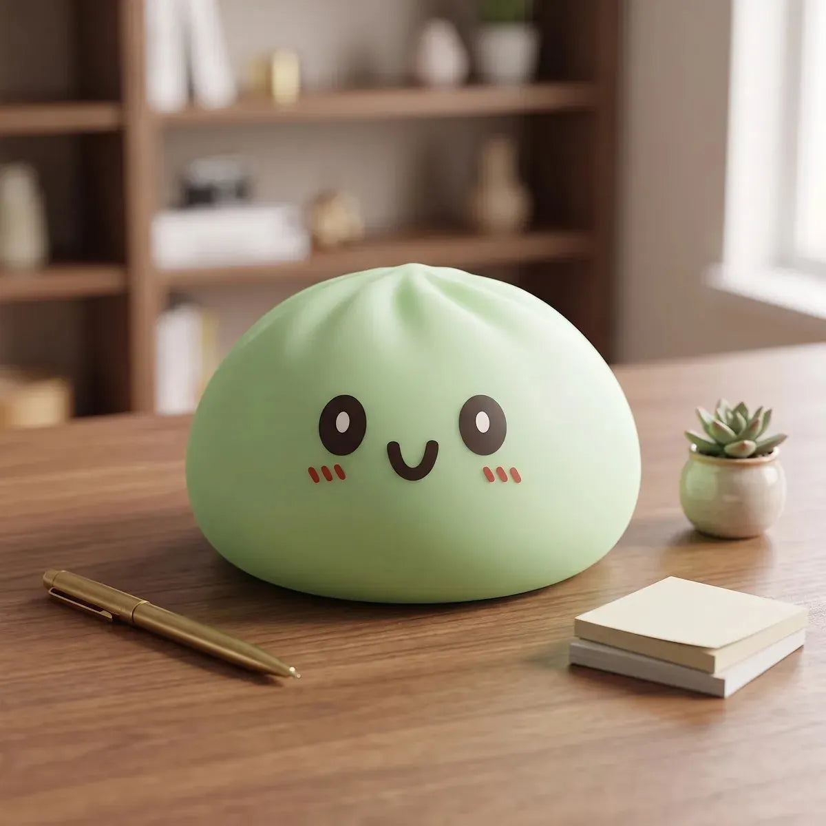 Jumbo Large Green Dumpling Squishy