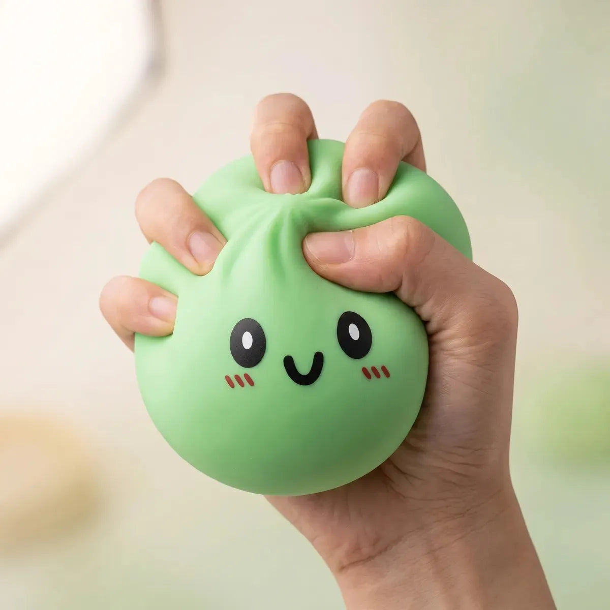 Jumbo Large Green Dumpling Squishy