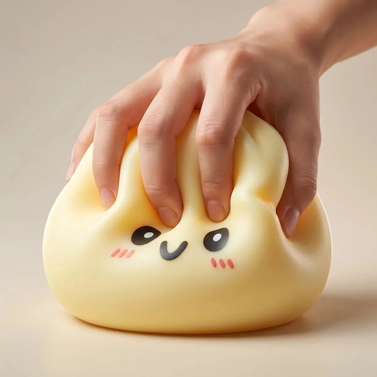 Jumbo Large Yellow Dumpling Squishy