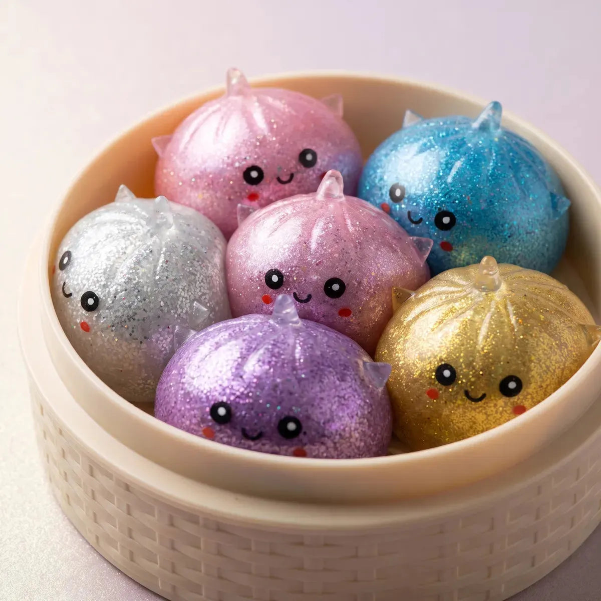 Sparkly Mystery Dumpling Squishy Unicorn Glitter