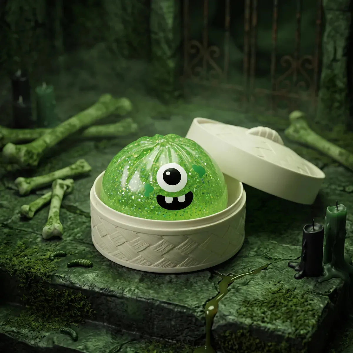 Slimy Monster Halloween Dumpling Squishy