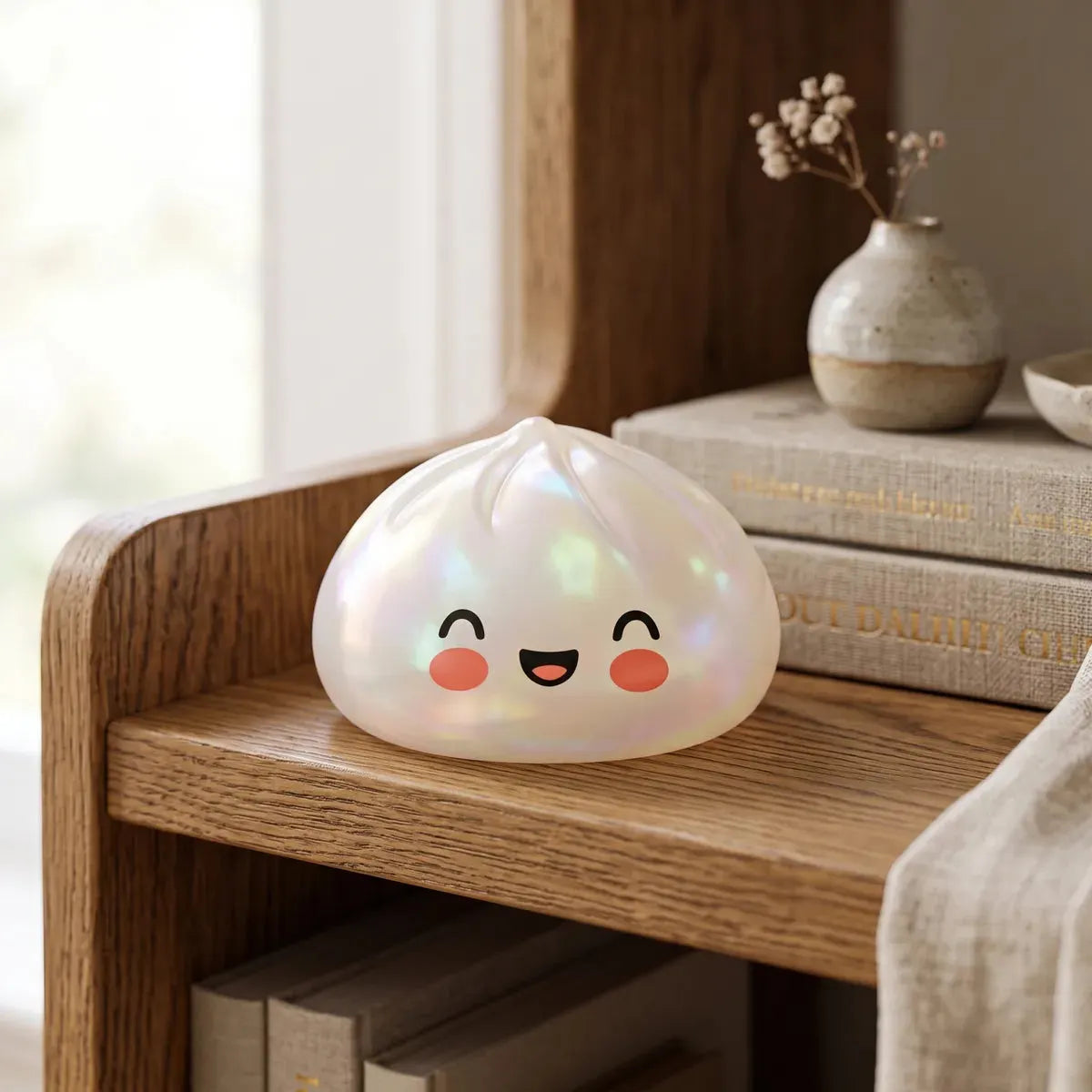 Cloud White Unique Dumpling Squishy