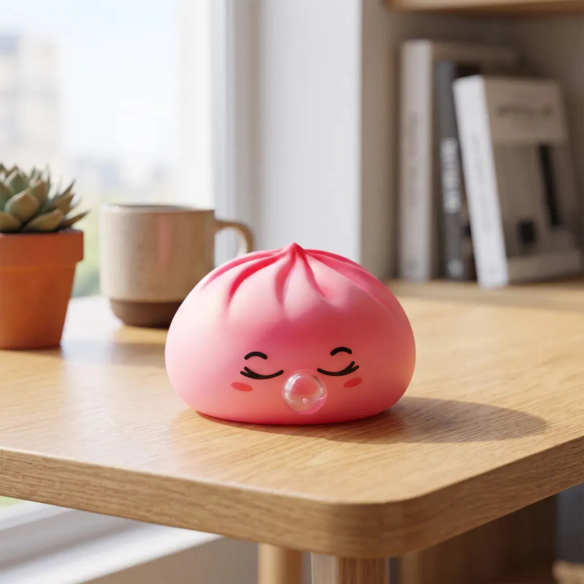 Blossom Pink Rare Blow Dumpling Squishy