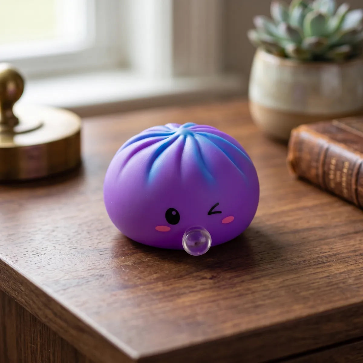 Cosmic Purple Rare Blow Dumpling Squishy