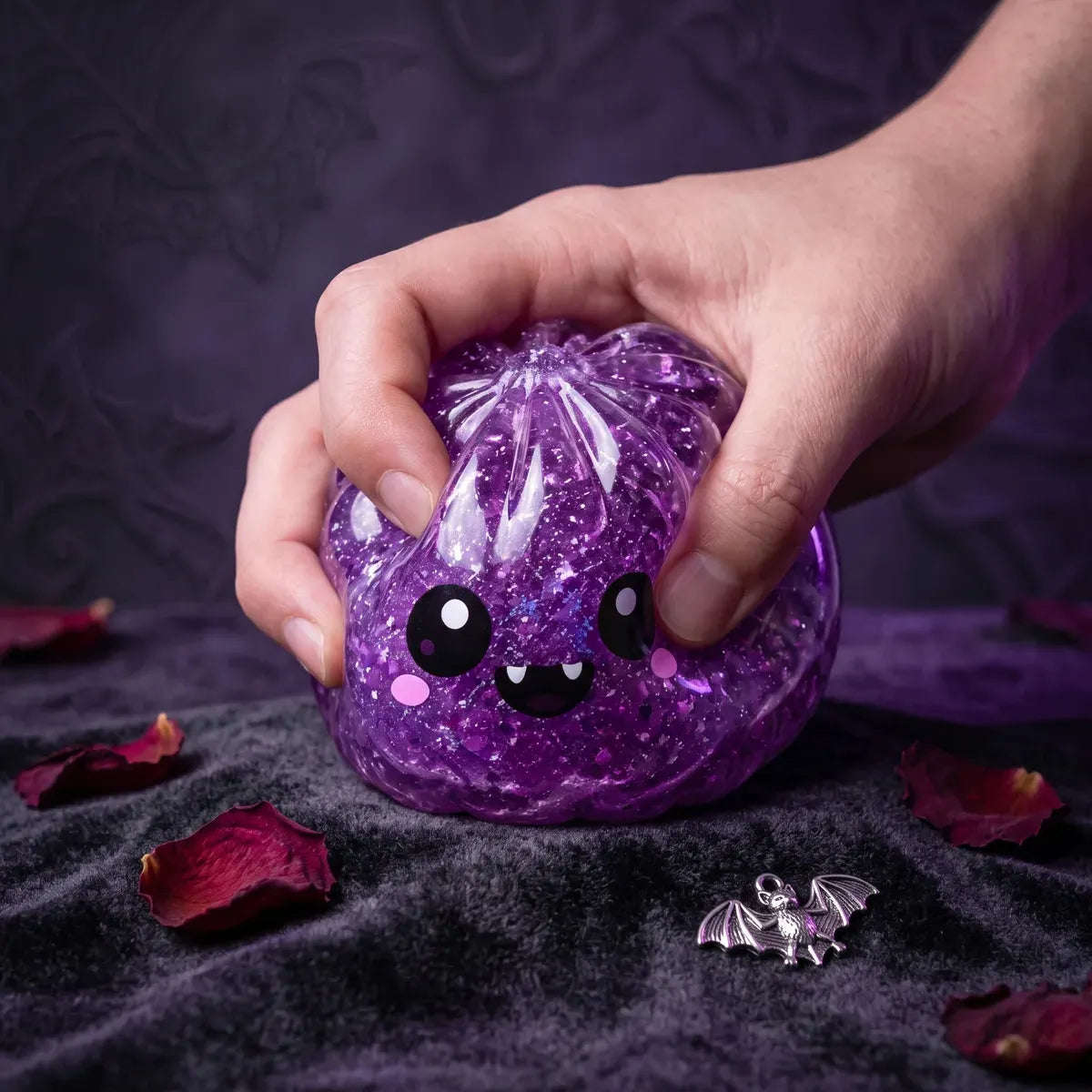 Fanged Vampire Halloween Dumpling Squishy