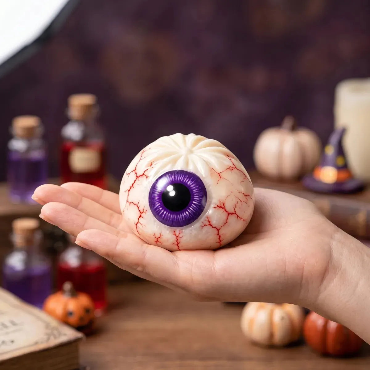Creepy Eyeball Halloween Dumpling Squishy