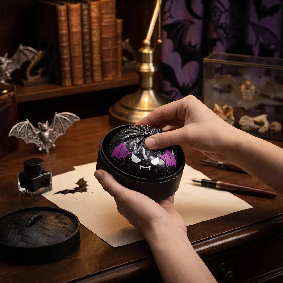 Spooky Bat Halloween Dumpling Squishy