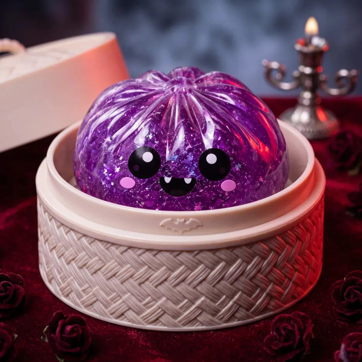 Fanged Vampire Halloween Dumpling Squishy