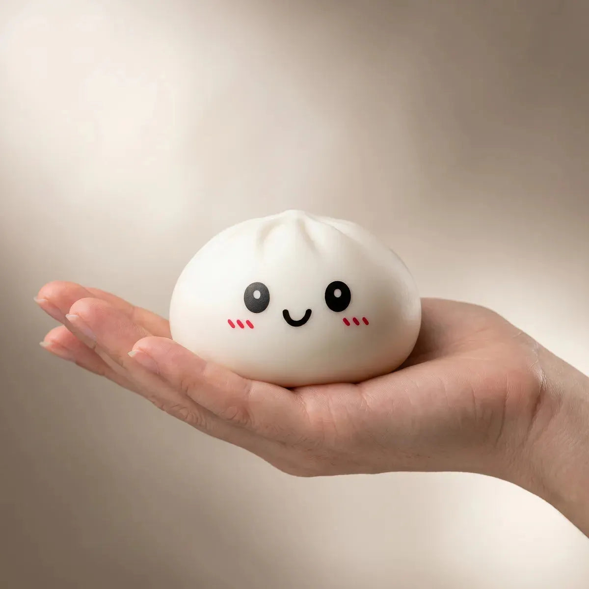 Snowy White Dumpling Squishy
