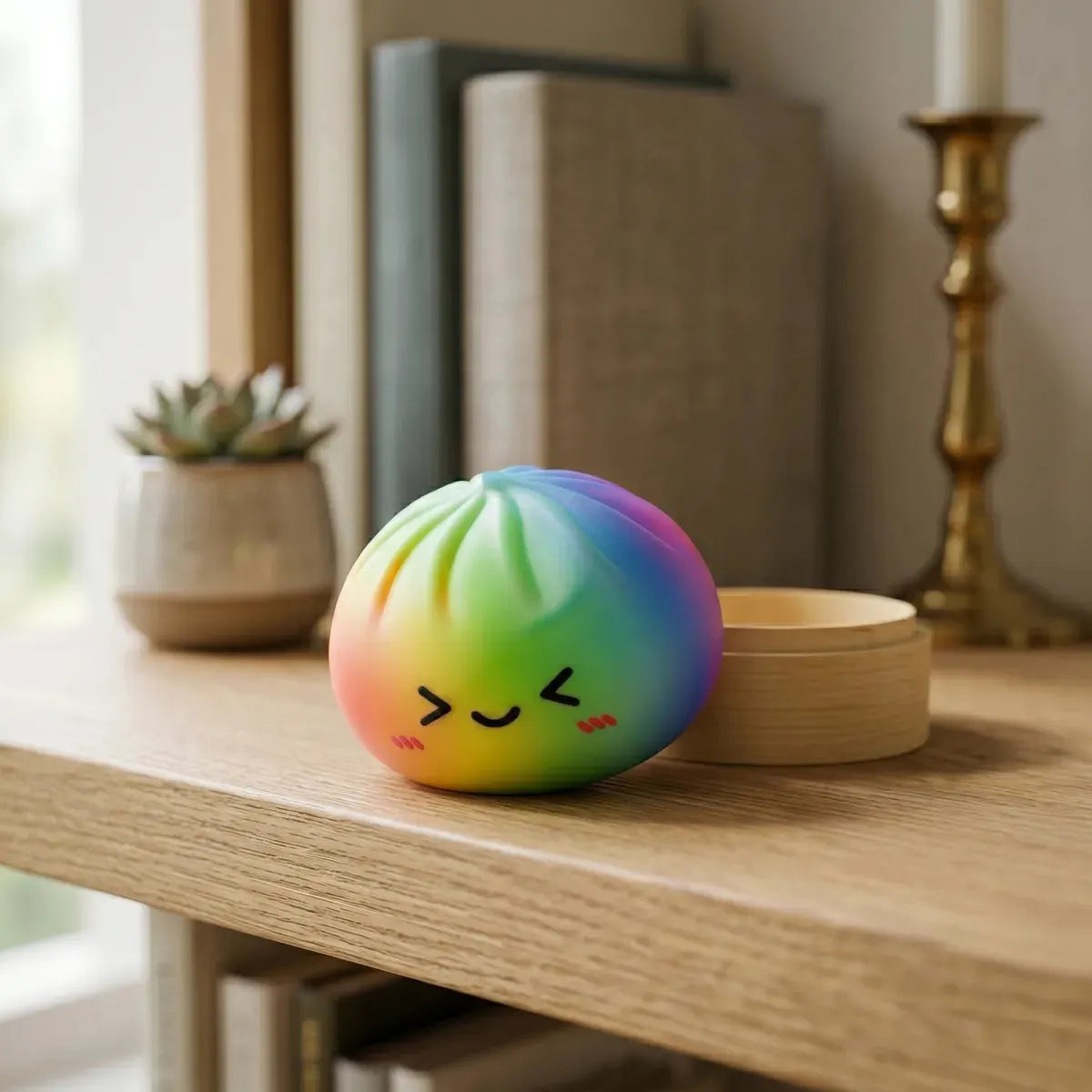 Prism Rainbow Color Dumpling Squishy