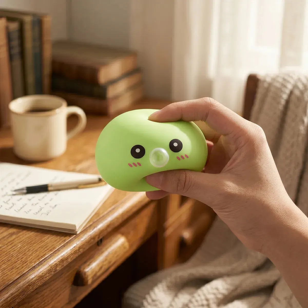 Fresh Green Blow Dumpling Squishy