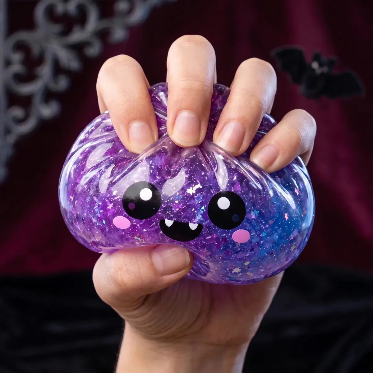 Fanged Vampire Halloween Dumpling Squishy