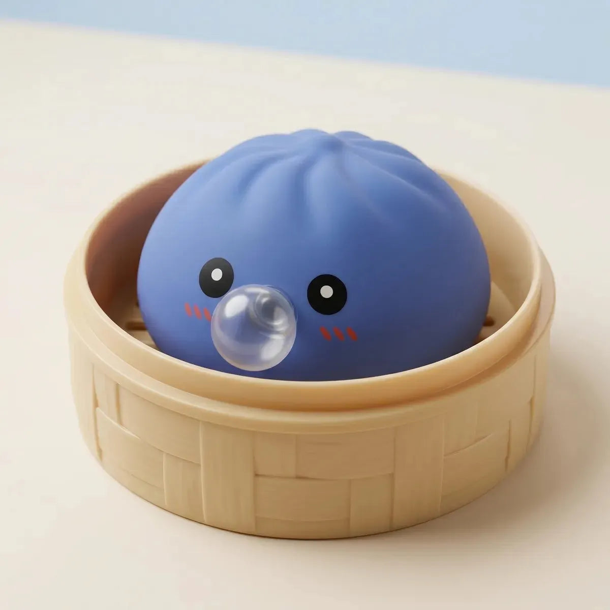 Puffy Purple Blow Dumpling Squishy