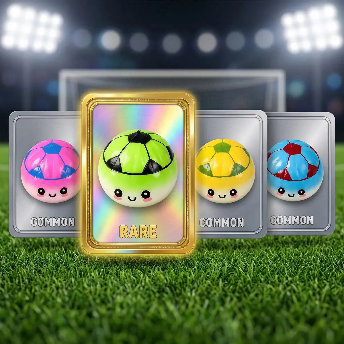 Sporty Mystery Soccer Dumpling Squishy