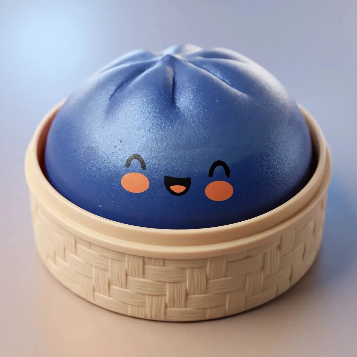 Midnight Navy Blue Dumpling Squishy