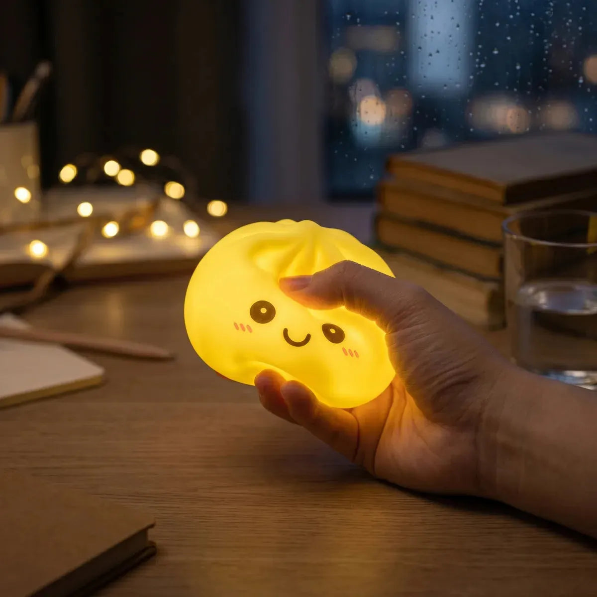 Sunny Yellow Squishy Dumpling Light