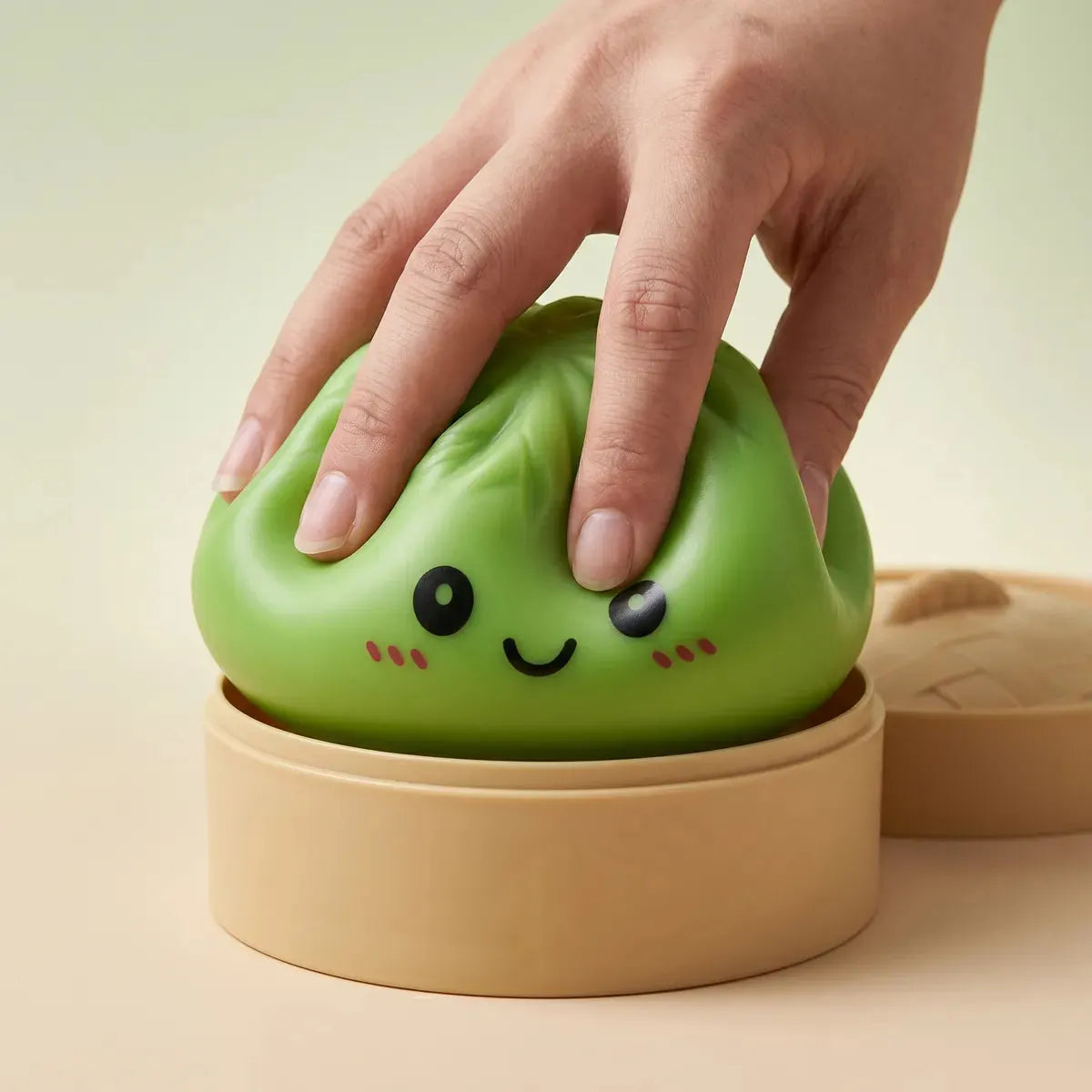 Matcha Green Dumpling Squishy