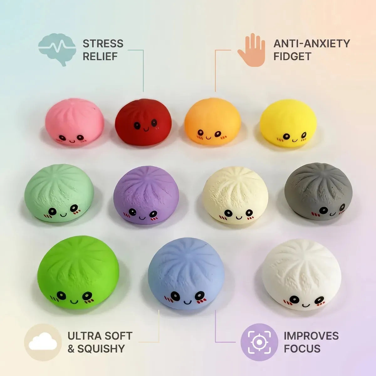 Tiny Mini Mystery Squishy Dumplings